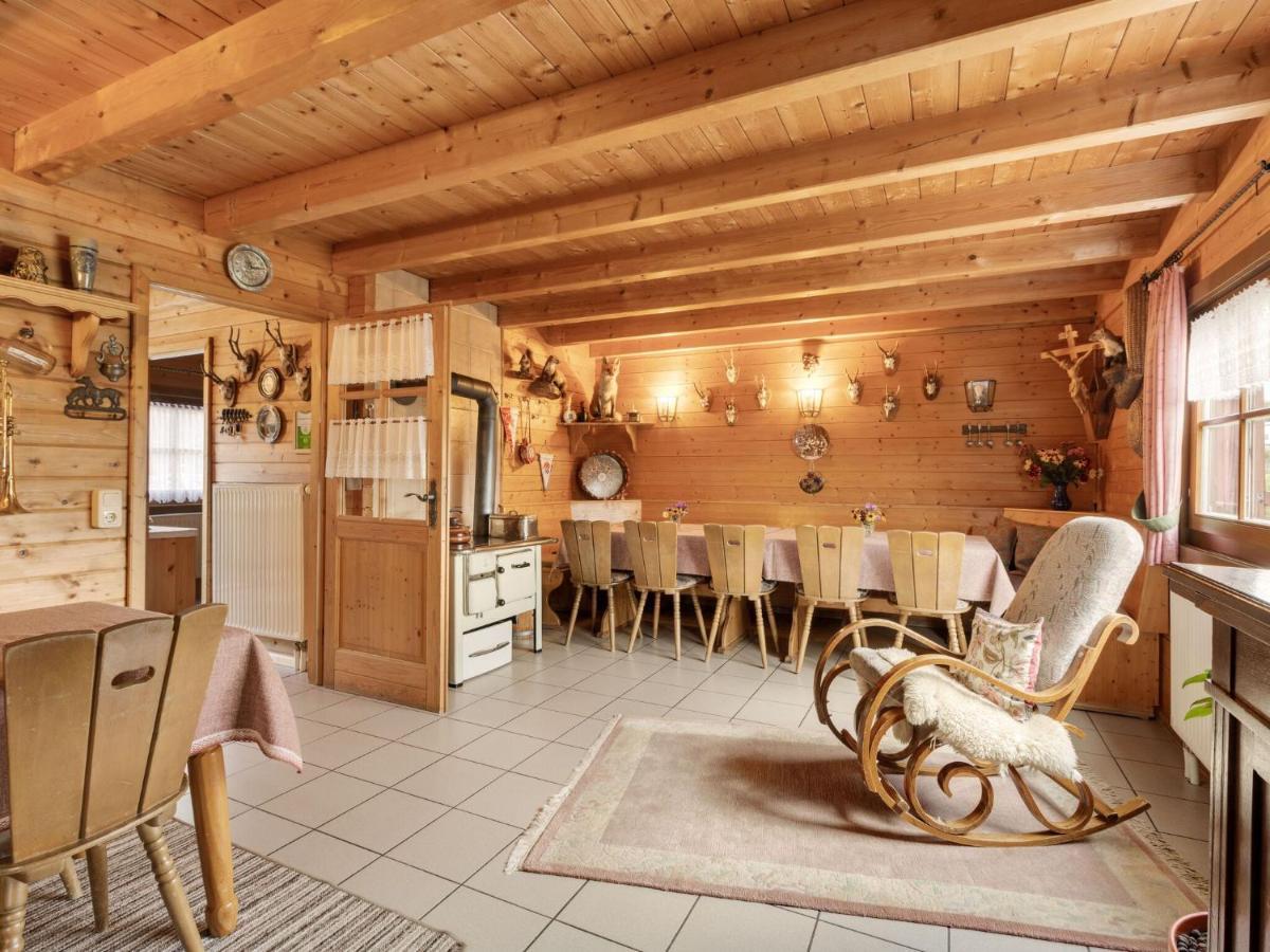 Chalet In Hinterrod Thuringia With Sauna Eisfeld Exteriér fotografie