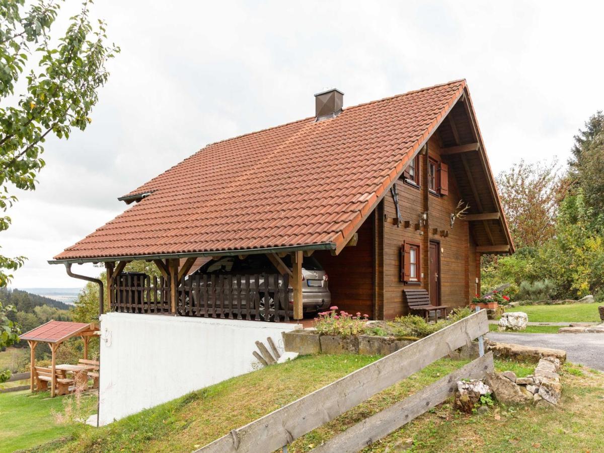 Chalet In Hinterrod Thuringia With Sauna Eisfeld Exteriér fotografie