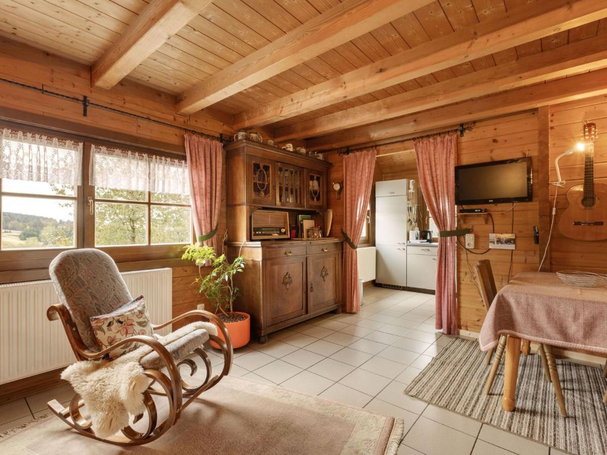 Chalet In Hinterrod Thuringia With Sauna Eisfeld Exteriér fotografie