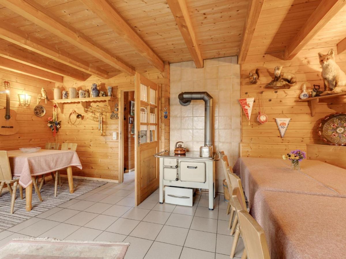 Chalet In Hinterrod Thuringia With Sauna Eisfeld Exteriér fotografie