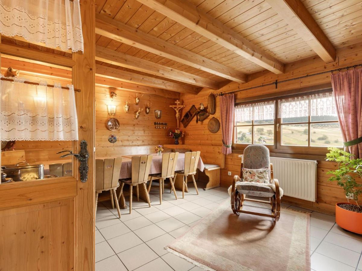 Chalet In Hinterrod Thuringia With Sauna Eisfeld Exteriér fotografie