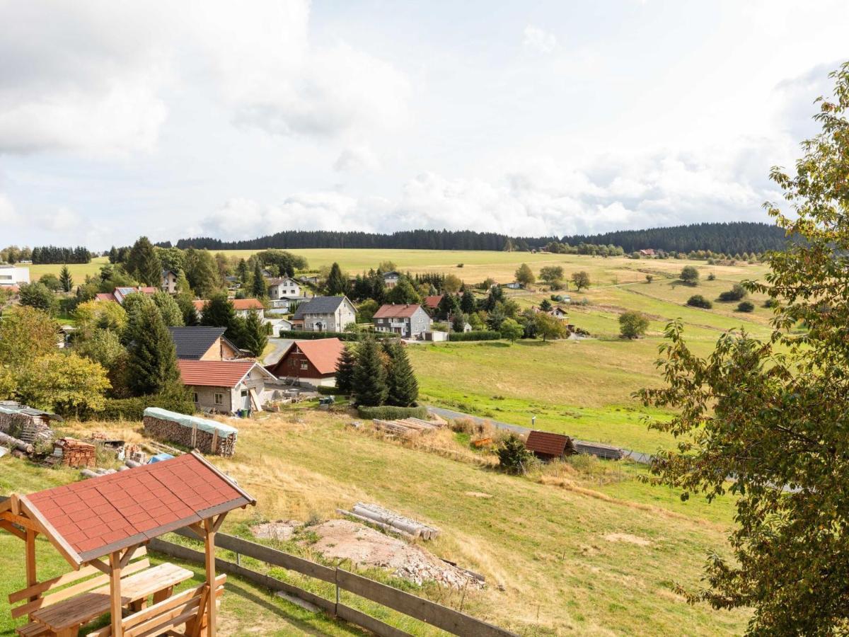 Chalet In Hinterrod Thuringia With Sauna Eisfeld Exteriér fotografie